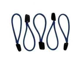 HSP Seats Paracord Zipper Pulls w/ Plastic Grip Pack of 5 Navy